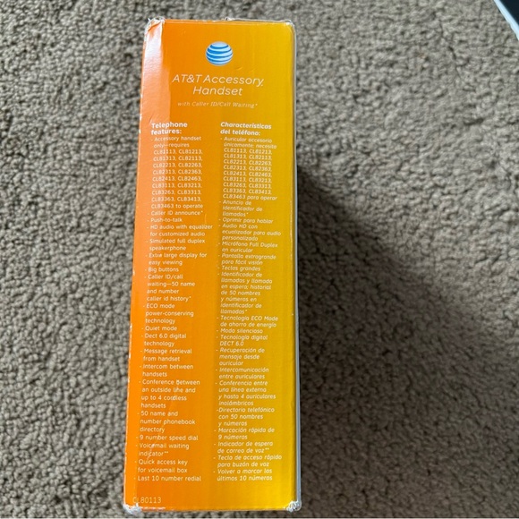 AT&T CL80113 Accessory Handset for CL82213 - Picture 11 of 12